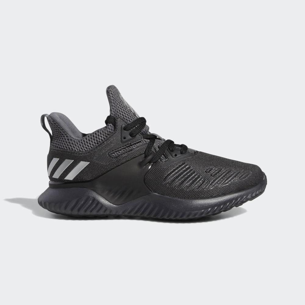 Adidas Boys' Alphabounce Beyond Running Shoes Black/Silver Metal/Dark Grey Ireland F33983